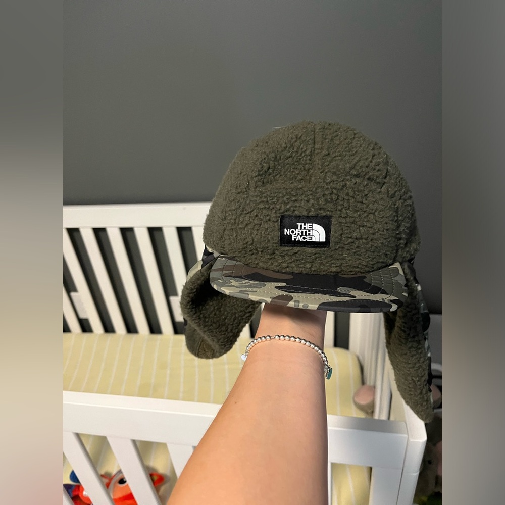 Infant North Face Camo Winter Hat